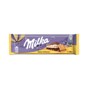 CHOCOLATE MILKA CHOCO & BISCUIT 300GR