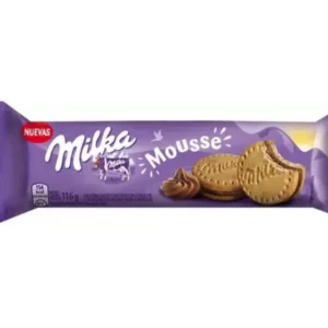 MILKA BISCOITO MOUSSE BAUNILHA 116GR