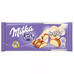 MILKA BUBBLY WHITE 95GR