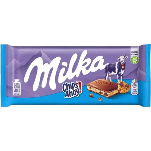 MILKA CHIPS AHOY 100GR