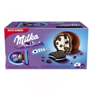 MILKA CAIXA DE BOMBOM OREO 196GR