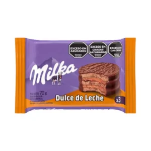 MILKA ALFAJOR DULCE DE LECHE 70GR