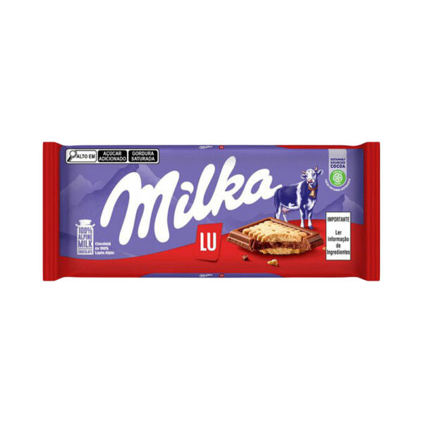 CHOCOLATE MILKA MILK LU 87GR