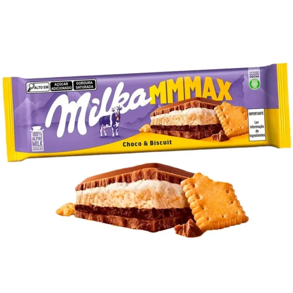 MILKA MMMAX CHOCO E BISCUIT 300GR