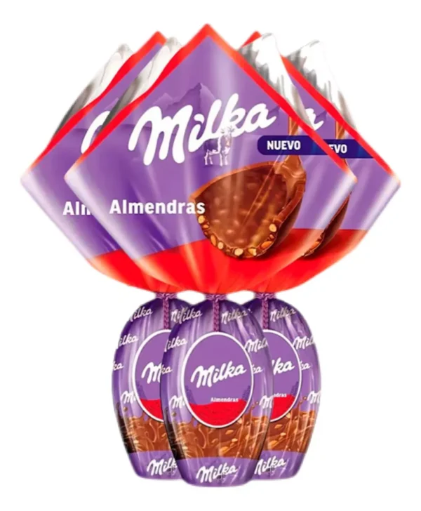 Ovo De Páscoa Milka - Amêndoas 200g - Imagem 2