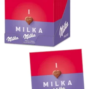 Kit Bombons Alemães I Love Milka Pralinés (avelã) 110g