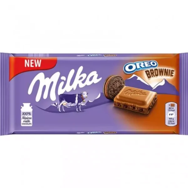MILKA OREO BROWNIE 100GR