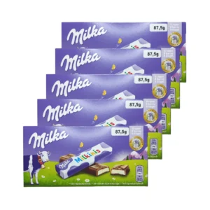Kit 5 barras Milka Milkinis Sticks 87,5g
