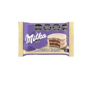 MILKA ALFAJOR MOUSSE BLANCO 55GR